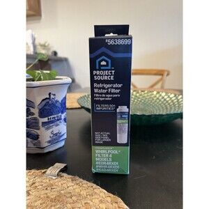 Project Source Twist Refrigerator Water Filter Fits Whirlpool Filter EDR5RXD1